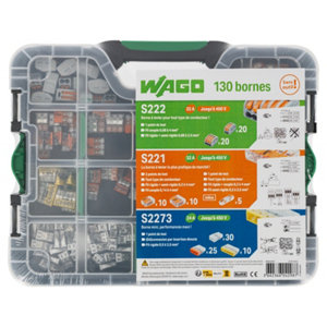 Malette 130 bornes mixtes S2273 + S221 + S222