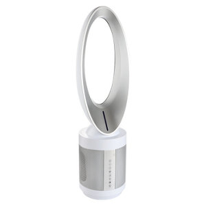 Ventilateur sans pale blanc avec purificateur d'air intégré 