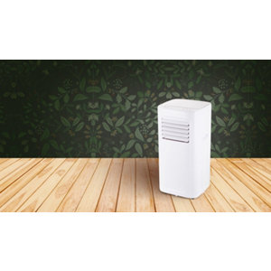 Climatiseur mobile 8000 BTU, blanc jusqu'à 12 m²
