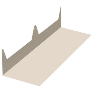 Closoir cranté - L. 2,10 m. l. 100 mm. H. 80 mm.