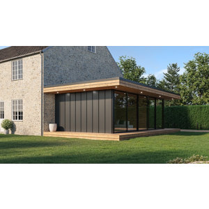 Bardage métal Clipeo aspect joint debout - L. 300 x l. 45 cm