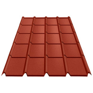 Tuile R Area mat rouge