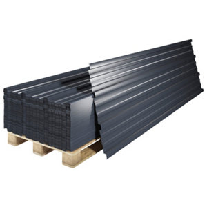 Bac acier ardoise anti-condensation L. 250 x l. 90 cm x Ép. 0,63 mm