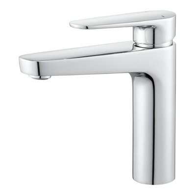 Mitigeur de lavabo chromé GoodHome Cavally - vue 1
