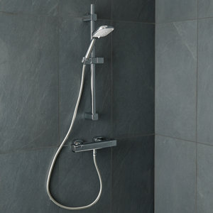 Kit barre de douche thermostatique "Teesta" - 3 jets