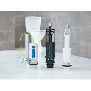 Mécanisme pour WC - 2" - H. 30 x L. 8 x P. 11 cm