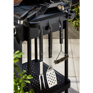 Fourchette pour barbecue en acier inoxydable