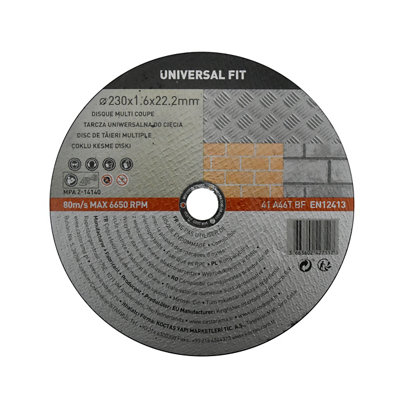 Disque de coupe 230x1 6x22 2 mm Universel fit - vue 2
