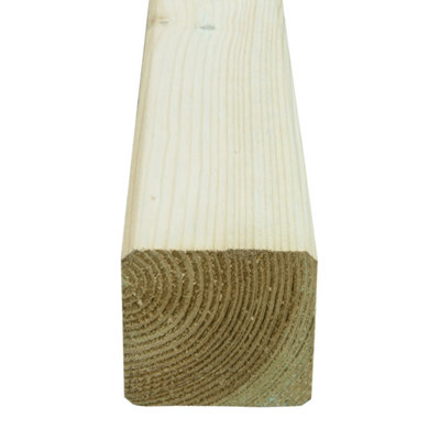 Poteau en bois Blooma 7 x 7 x h.240 cm - vue 2