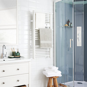 Sèche-serviettes "Solna" 500 W H. 107 x L. 54,5 cm