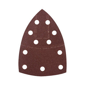 U. Fit 10 disques velcro 150 x 100 mm grains assortis diamètre 125