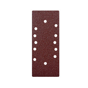 Lot de 5 abrasifs perforés 1/3 93 x 230 mm - Grain 40