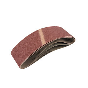Lot de 3 bandes abrasives 100 x 610 mm Grain 40