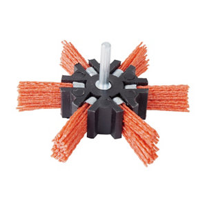 Brosse éventail en nylon 100 mm