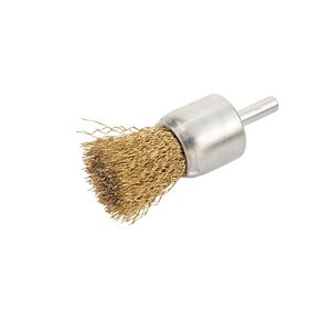 Brosses à fils ondulés acier pour perceuse brosse pinceau 25 mm
