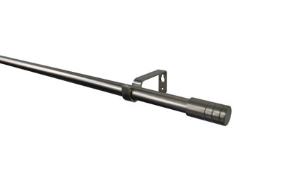 Kit de tringle à rideau extensible embout bouchon Athens GoodHome 120210 cm Ø19mm - vue 2