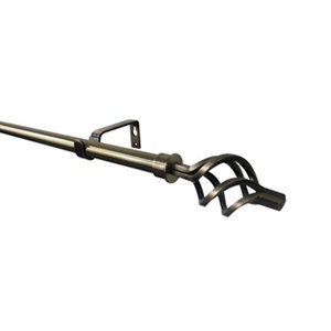 Kit barre simple extensible 16/19 "Antiki", 120/210