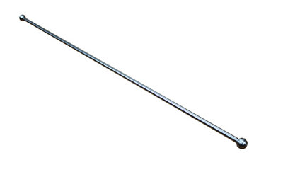 Kit barre de rideau GoodHome embout boule 70100 Dokos - vue 2
