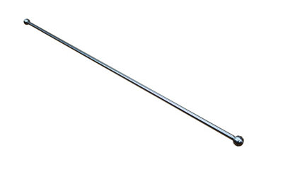 Kit barre de rideau GoodHome embout boule 5080 Dokos - vue 2