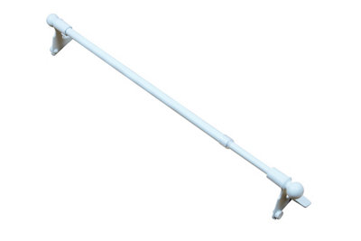 Kit barre de rideau GoodHome avec support 5080 Konera