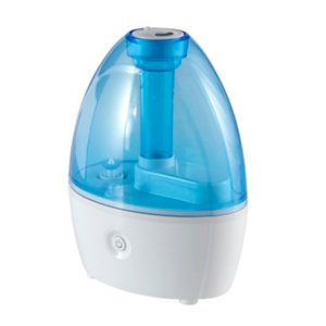 Mini humidificateur pour chambre - Blanc et bleu