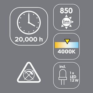 Spot encastrable LED "Octave - 850 lm - 10 W