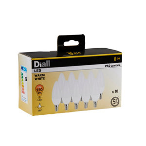 Lot de 10 ampoules LED E14