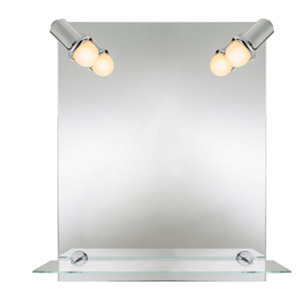 Miroir éclairant "Clarach" 50X60 cm