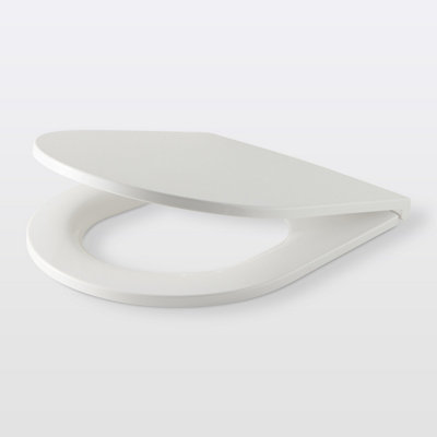 Abattant WC GoodHome Cavally en duraplast coloris avec frein de chute