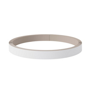Bande de chant "Pasilla" blanc l.100 x h.1,9 cm x ép.0,53 mm