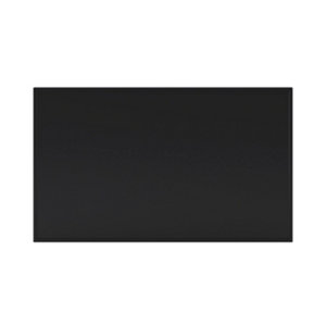 Façade 1 casserolier ou sur-hotte 60cm "Heline"noir mat - L. 59.7 x H. 35.6cm