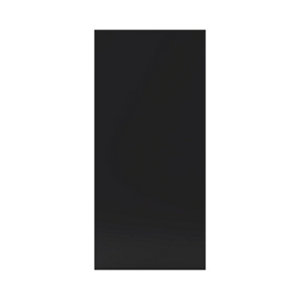 Façade colonne 60cm "Heline"noir mat - L. 59.7 x H. 128.7cm