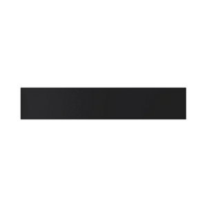 Bandeau four 60cm "Heline"noir mat - L. 59.7 x H. 11.5cm