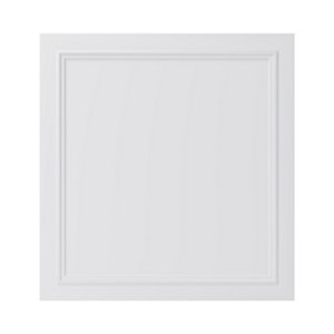 Façade de cuisine électro "Artemisia" blanc moulure l.59,7 x h.62,6 cm