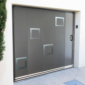 Autocollants décoratifs inox carré