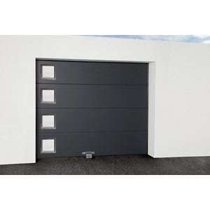 Hublot carré inox - 284 x 284 mm x Ep. 39 à 41 mm