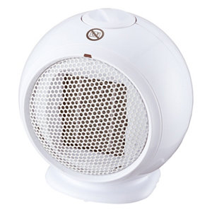 Mini radiateur soufflant 500 W blanc