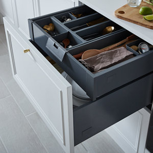 Système pour tiroir intérieur de cuisine pushpull