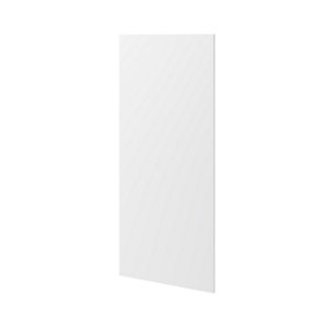 Côté de remplacement 1/2 colonne "Pasilla" blanc l.57 x h.135 x ép.1,8 cm
