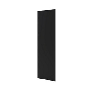 Finition caisson colonne "Heline"noir mat - L. 57 x H. 201cm
