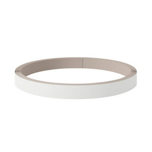 Chant "Dorice/Glorian" blanc brillant - l. 1m x h. 1.9cm
