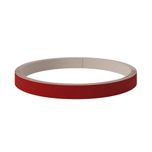 Bande de chant "Stevia" rouge l.100 x h.1,9 cm x ép.0,53 mm