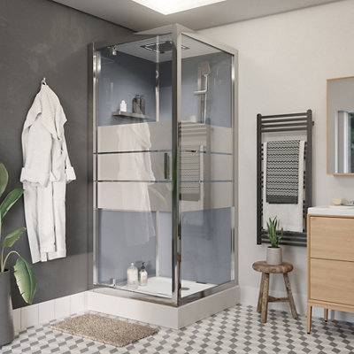 Cabine de douche hydromassante 