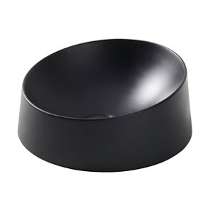 Vasque à poser résine noire Allos