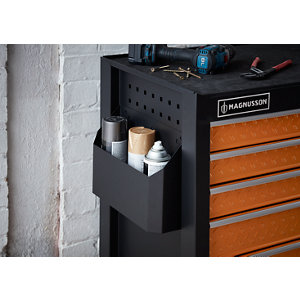 Support mural en acier pour bombes aérosols