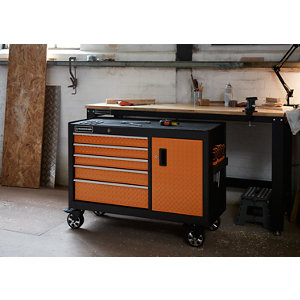 Servante 5 tiroirs et 1 armoire à porte