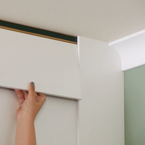 Kit de finition Haut "Alara" blanc 18 x 108 cm