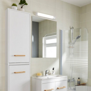 Armoire murale blanche l. 40 cm "ladoga"