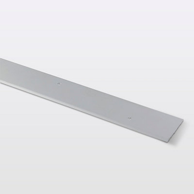 Barre de seuil extra large en aluminium décor métal GoodHome 100 x 1 800 mm - vue 2