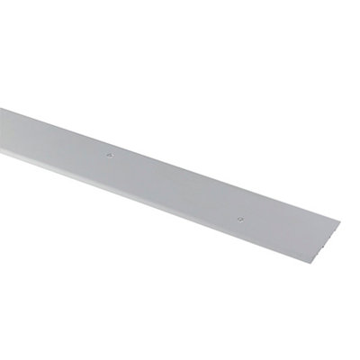 Barre de seuil extra large en aluminium décor métal GoodHome 100 x 1 800 mm